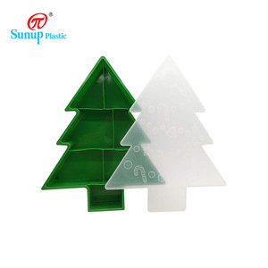 <strong>Christmas</strong> <strong>Tree</strong> Shaped Household Container Plastic Organizer <strong>Storage</strong> <strong>Box</strong> - Product Image 1