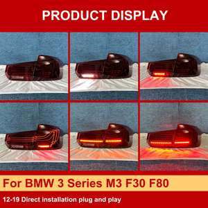 Feux arrière LED J ONE CSL Laser pour <span class=keywords><strong>BMW</strong></span> Série 3 M3 F30 F80 2012-2019 Feux arrière pour voiture Améliorés Plug and Play - Product Image 3