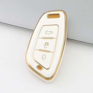 Étui de protection souple en TPU de qualité supérieure pour clé de voiture <span class=keywords><strong>Peugeot</strong></span> C3 Citroën Versailles C6 Sega Tianyi C4, porte-clés, accessoires de sac - Product Image 1