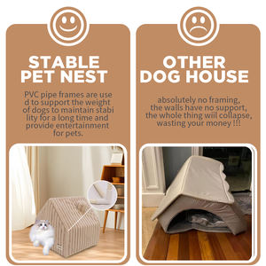 Beheiztes Katzen bett Beheiztes wärmendes Haustier bett für Katzen und Hunde Wasch bares beruhigendes rundes Donut-Haustier bett mit Heizkissen - Product Image 6