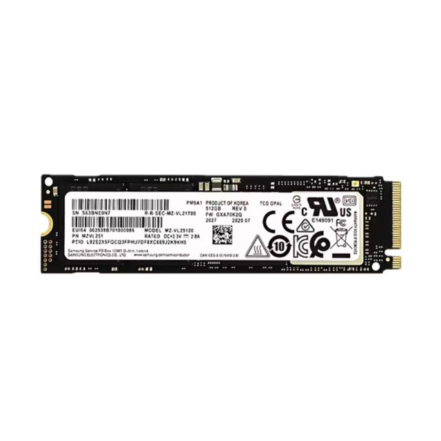 PM9A1 SSD M.2 2280 Nvme Pcie Gen 4.0x 4 Internal Solid State Drive Hard Disk for Computer 256GB 500GB 1TB 2TB