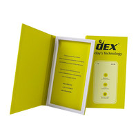 Emballage électronique de luxe boîte-cadeau en bois verre de protection pour iphone 16 boîte en bois à rabat emballage universel pour téléphone portable Lcd