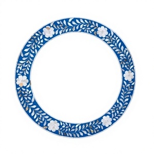 BS INTERNATIONAL Trending Design Modern Eco-Friendly Handmade Wall Decorative Bone Inlay <b>Mirror</b> Frame for Bathroom House - Product Image 3