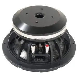 HUIYIN 650-043 Portable 6.5 Inch Car Audio Neo Mid Range Shiny Carbon Cone Powered 300w Rms Car Music System Bass Woofer Speaker