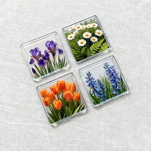 แม่เหล็กติดตู้เย็นอะคริลิคพิมพ์ลายตามสั่งพร้อมโลโก้โรงงาน ของขวัญส่งเสริมการขาย ลายทิวทัศน์ ลายการ์ตูน แม่เหล็กอะคริลิคเคลือบอีพ็อกซี่สำหรับติดตู้เย็น - Product Image 5