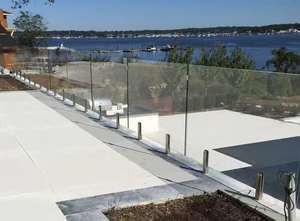 Kunden spezifischer Edelstahl glas handlauf & Treppen geländer für modernes Design Balkon Villa & Hotel gebrauch - Product Image 5