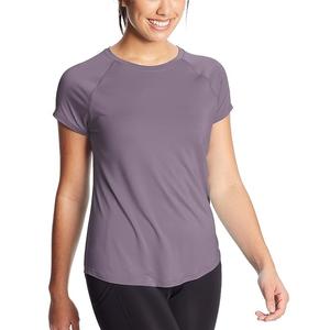 Personnalisé Nouveau Design Votre Propre Vêtements d'Entraînement pour Femmes Polyester Couleur Unie Slim Fit T-shirt à Manches Courtes avec le Meilleur Prix de BD - Product Image 1