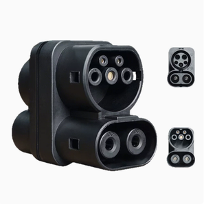 Eondrive Nuevo Adaptador para Vehículos Eléctricos de 250A 1000V, CCS1 a CCS2, Adaptador de Carga Rápida DC para Vehículos Eléctricos, IP54 Impermeable, Conductor de Aleación de Cobre - Product Image 1