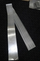 Wondery Aileron ondulé à persiennes en aluminium 3003 personnalisé pour ailettes d'échangeur de chaleur