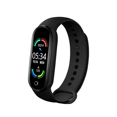 M6 Smart Band Watch bracciale Wristband Fitness Tracker musica per la pressione sanguigna cardiofrequenzimetro Bp Monitor Smartband sportivo impermeabile