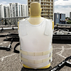 الأكثر مبيعًا سترة السلامة التكتيكية خفيفة الوزن 900D البوليستر مادة لينة مخفية درع اطلاق النار واقية لوحات PE الخصر - Product Image 4