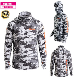 Envío Rápido, Sudadera con Capucha Integrada y Máscara Facial para Mujer y Jóvenes, con Lazos para los Pulgares, Transpirable, Camiseta de Pesca - Product Image 2
