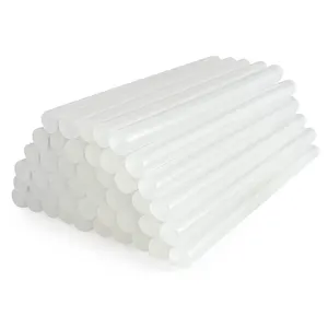 Bâtons de <span class=keywords><strong>colle</strong></span> thermofusible transparente tout usage 7 mm/0,27 po, <span class=keywords><strong>colle</strong></span> EVA <span class=keywords><strong>pour</strong></span> l'art, l'artisanat, la réparation, le collage, le bricolage - Product Image 1