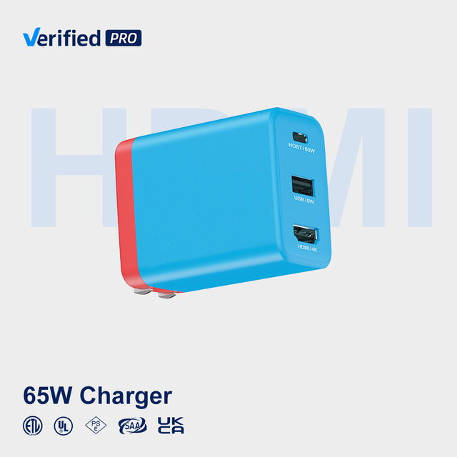 TKT 65W GaN Fast Charging Docking Station for HDMI 4K Type-C PD Portable for Switch Charger Dock for Game Accessories
