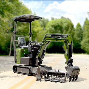 Miniexcavadora EURO5 EPA 1T, Excavadora de Orugas, Sistema Hidráulico, Motor, Caja de Cambios, Bomba, Alto Momento de Carga, Certificación CE, Motor Diésel Gratis - Product Image 1