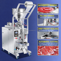 Machine d'emballage motorisée à haute capacité pour pâtes, à scellage trois côtés, pour petits sachets d'huile de moutarde, d'huile d'olive et d'huile de cuisson de qualité alimentaire