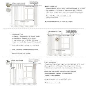 Cortinas deslizantes ZSHINE, superventas, personalizadas, Súper suaves, de Color liso, tela gruesa transparente, cortinas modernas de tul para el hogar - Product Image 6