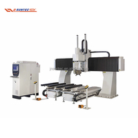 Routeur CNC 5 axes pour meubles, conception à double table, production de pieds de chaise courbés, travail du bois, cercueil, cadre de canapé en bois massif
