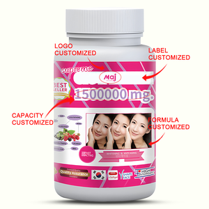OEM แอลกลูตาไธโอน1500000มก. แคปซูลสำหรับผู้ใหญ่เพื่อความงามช่วยเพิ่มโทนสีผิวและขจัดจุดด่างดำ - Product Image 2