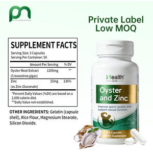 Suplementos Herbales para Hombres, Cápsulas de Zinc con Ostra, Fórmula para el Bienestar Masculino, Rica en Zinc, Nutrientes Naturales, Gestión de Energía, Inmunidad - Product Image 2