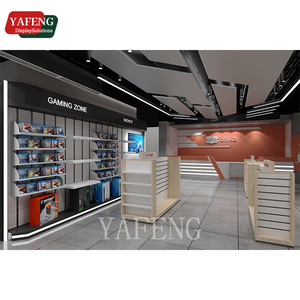 Tùy chỉnh điện tử LED di động cửa hàng Hiển thị nội các cửa hàng đồ nội thất cho điện thoại di động phụ kiện bán lẻ điện thoại di động giới thiệu - Product Image 2