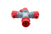 Prise industrielle haut de gamme HFE 3 voies 16A 3/4/5P Multi Cee étanche IP44 415V