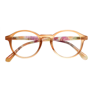 <span class=keywords><strong>Gafas</strong></span> <span class=keywords><strong>de</strong></span> Lectura Redondas Anti-Luz Azul, Coloridas, Modernas y Lindas, con Bisagras <span class=keywords><strong>de</strong></span> Resorte para Mujer, 1.75 3.25, Venta al Por Mayor <span class=keywords><strong>de</strong></span> Fábrica, Personalizadas y Económicas - Product Image 4