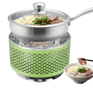 Four <span class=keywords><strong>barbecue</strong></span> électrique multifonctionnel sans fumée Four <span class=keywords><strong>barbecue</strong></span> portable à charbon <span class=keywords><strong>Barbecue</strong></span> pour la maison - Product Image 3
