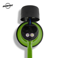 Mini mégaphone 30-50W, haut-parleur passif portable en plastique, microphone intégré, alarme, éclairage LED pleine gamme, batterie 1000-2000mAh