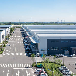 Structure métallique préfabriquée légère construisant la construction en acier personnalisable avec des services de pliage de coupe de soudure - Product Image 4