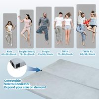 Éponge de camping mise à la terre en gros matelas de chambre à coucher portable matelas de couchage pliable voiture tapis de couchage rembourré simple coussins larges adultes