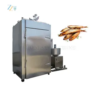 Easy Operation Fish Smoker / Commercial Gas Smoked Fish Oven / Meat Smoker Commercial