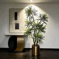 Arbre artificiel Nandina en pot de 230 cm, design personnalisé, qualité supérieure, décoration d'angle pour la maison ou le bureau, plantes vertes artificielles Nandina