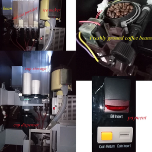 Thương mại chuyên nghiệp thông minh đồng xu-hoạt động tự động nóng uống cà phê Espresso Cà Phê Máy bán hàng tự động - Product Image 6