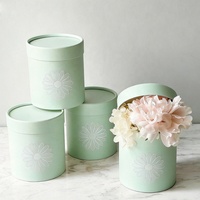 Wholesale Custom Design Printing Small Eco Friendly Round Paper Cardboard Box Tube Gift Flower Packaging Cylinder Paper Tube