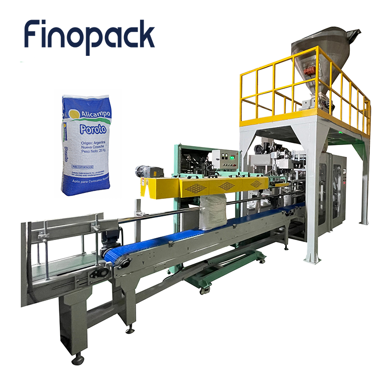 Auto Bagging Machine 25 kg Food Grains Packing Machine Grain Bagging Machine