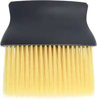 Brosses de nettoyage de voiture à poils souples jaunes Outil de dépoussiérage de détail de tableau de bord intérieur automatique avec lucarne extérieure pour le lavage de voiture