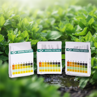 Bandelettes de test de pH universelles de précision WANBANG 0-14 avec précision de 1 pH, 88x65x10mm, pour l'eau, l'analyse de sol et les eaux usées industrielles