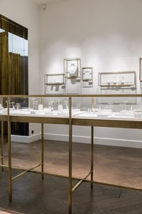 Bán buôn Chất lượng kính kim loại khung ngăn kéo LED chiếu sáng sắp xếp hiển thị cho cửa hàng bán lẻ được sử dụng cho trưng bày đồ trang sức - Product Image 6