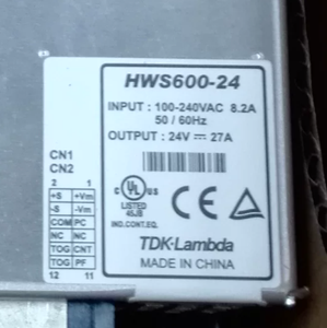 Fuente de Alimentación Encapsulada HWS600-24 de 600W AC-DC, 24V 27A, Entrada de CA 85-265V, PFC SEMI-F47 para Uso Industrial - Product Image 4