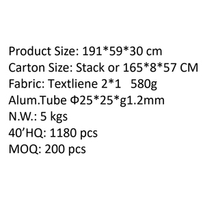 Silla Reclinable Plegable para Exteriores, Tumbona Portátil para Playa, Camping y Jardín - Product Image 5