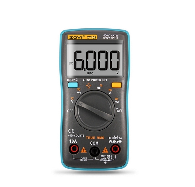 Smart Digital Multimeter LCD AC Multimeter 4000 Counts Auto Range Multimeter
