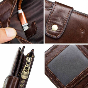 <span class=keywords><strong>Portefeuille</strong></span> Intelligent en Cuir Véritable pour Homme avec Connectivité Bluetooth, Traqueur GPS, Anti-Perte et Protection RFID - Product Image 5