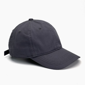 Wholesale Custom Cotton <b>Baseball</b> <b>Cap</b> Men Women 6-Panel Oversize Dad Hat Waterproof Soft Top Curved Brim <b>Plain</b> Formal Sporty - Product Image 6
