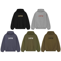 Sudadera con Capucha Estampada de la Serie Escolar ESS 24 FW a Bajo Precio, Sudadera Deportiva Urbana