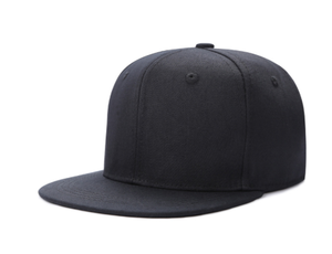 Unisex Mens Blank Flat Bill Hip Hop Pop 3D Embroidery 6 Panel Custom Rebound Adjustable High Top <b>Plain</b> Tone <b>Baseball</b> <b>Cap</b> - Product Image 2