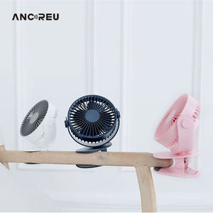 Best Selling Portable Mini Electronic 360 Degree Adjustable Fan Free <b>Clip</b> Installation for Office Kitchen <b>Car</b> Household Outdoor - Product Image 3