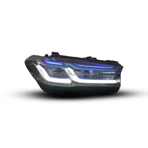Feux de voiture G30 G38 pour BMW G30, phares LED DRL 2017-2020, pré-LCI, accessoires automobiles, lentille de projecteur LED avant, 525i 530i 535i - Product Image 1