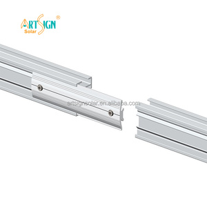 Soporte de Montaje para Panel Solar de Fácil Instalación, Riel de Aluminio, Sistema de Montaje Solar, Riel para Techo Metálico |   Letrero Artístico - Product Image 2