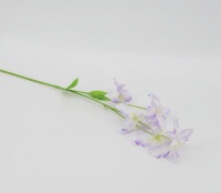 Bunga Iris Buatan 76cm Tangkai Tunggal dari Sutra untuk Dekorasi Bunga Pernikahan Hotel Grosir
